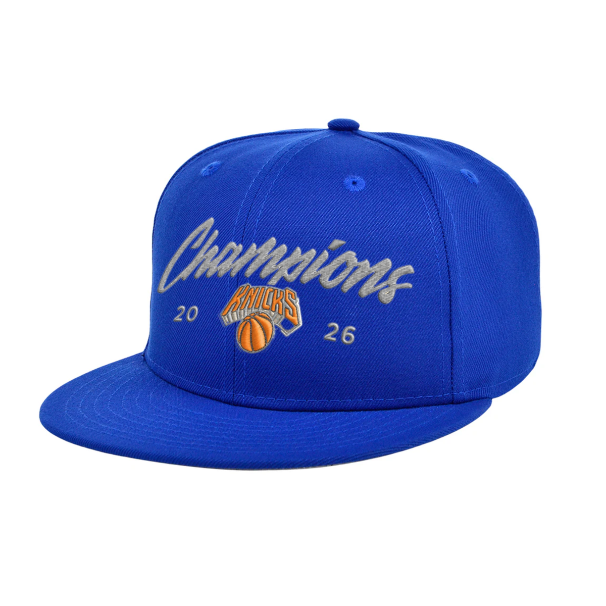 NYK 2026 Basketball Champions Snapback Embroidered Cap