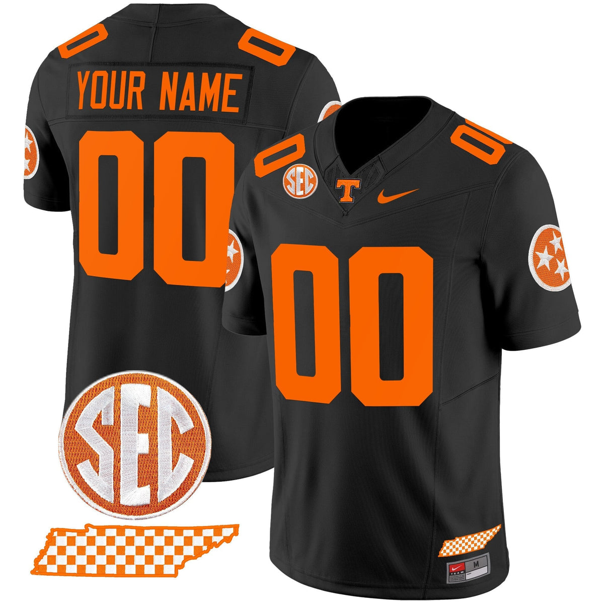 TENN 2024 Vapor Limited Custom Jersey V2 - All Stitched