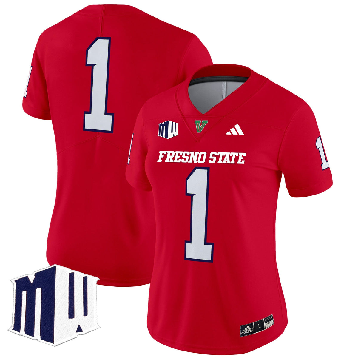 Women's Fresno State Bulldogs 2024 Vapor Limited Jersey - All Stitched