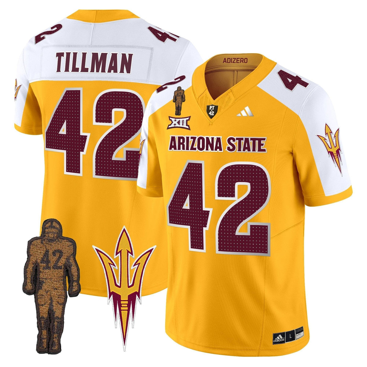 ASU 2025 Pat Tillman Honoring Patch Vapor Limited Jersey V2 - All Stitched
