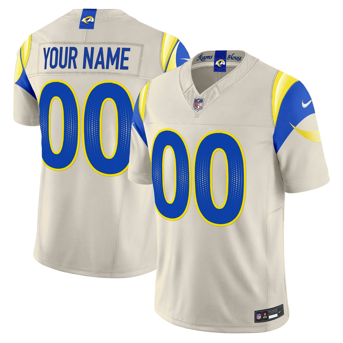 LAR 2025 "Rivalries" Vapor Limited Custom Jersey - All Stitched