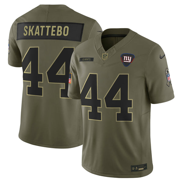 Cameron Skattebo #44 NYG Jersey - All Stitched N1