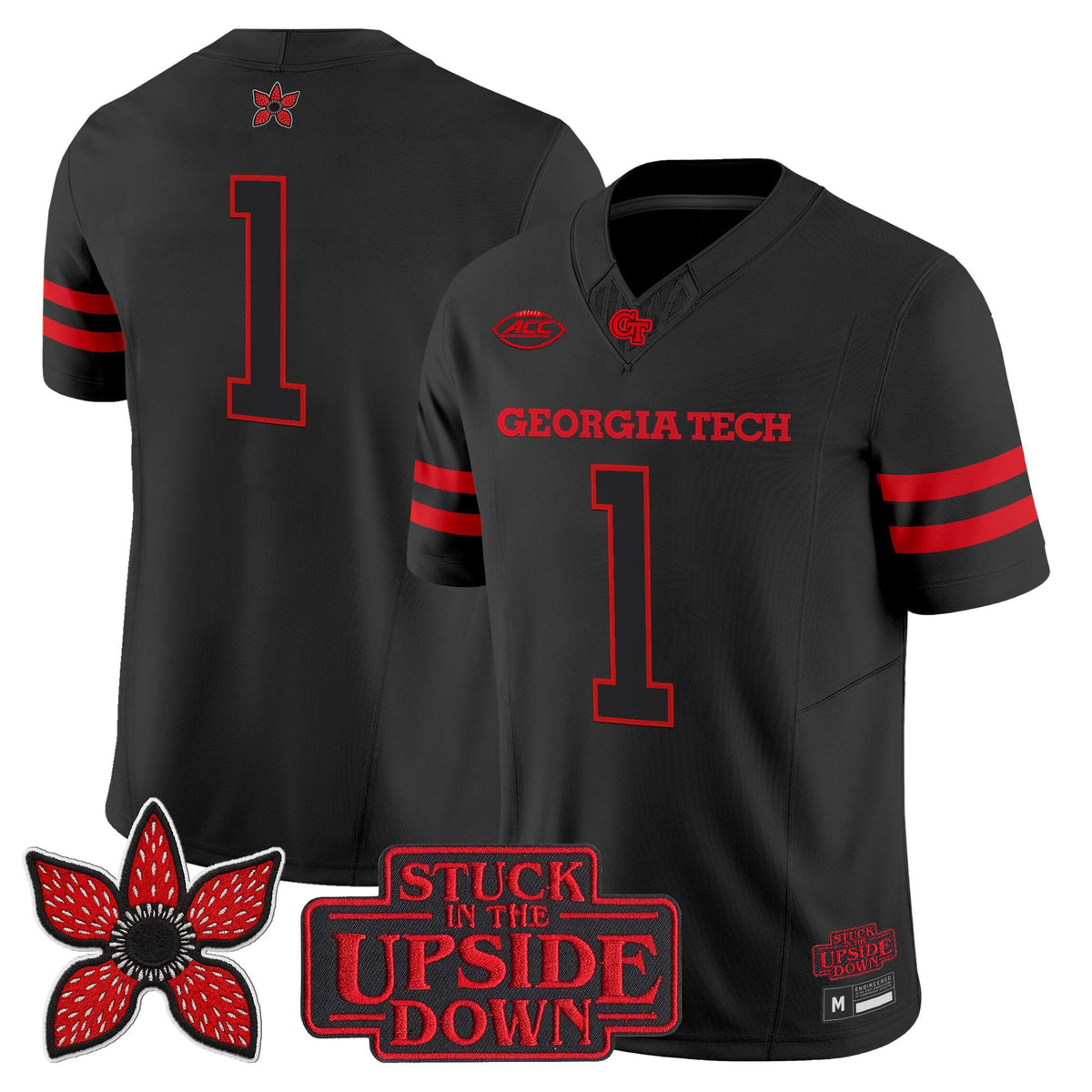 Georgia Tech Yellow Jackets 'Stranger Things Edition' Vapor Limited Jersey - All Stitched