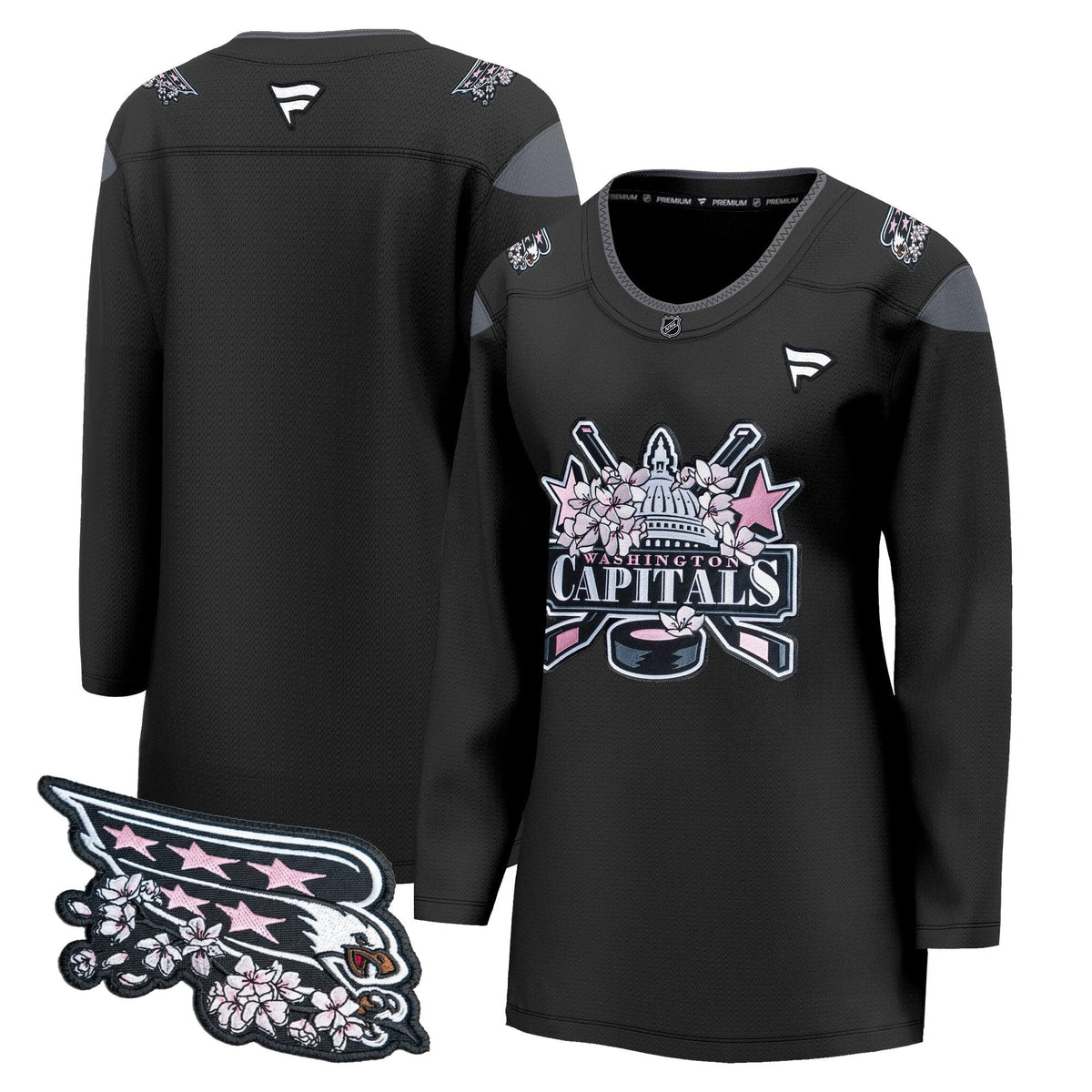 Washington Capitals 2026 Cherry Blossom Premium Jersey - All Stitched