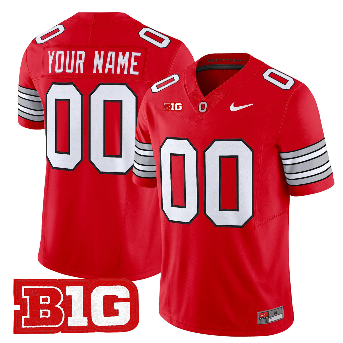 Ohio State Buckeyes 2026 "Tunnel Vision" Vapor Limited Custom Jersey - All Stitched