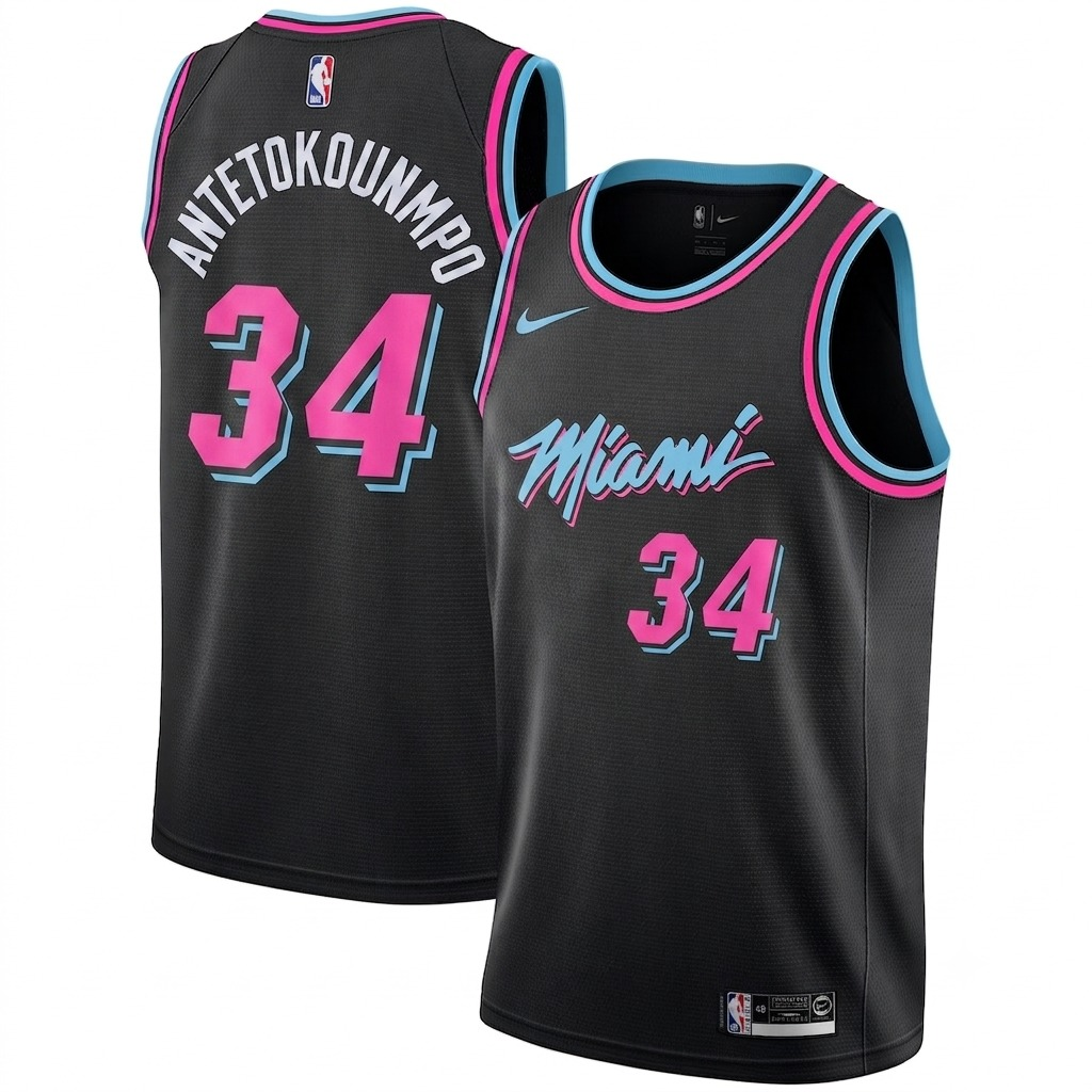 MIA 2026 Giannis Antetokounmpo Edition Jersey - Stitched