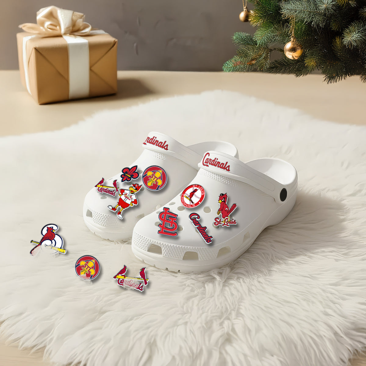 STL White Clogs 2026 - Charms Gift Set