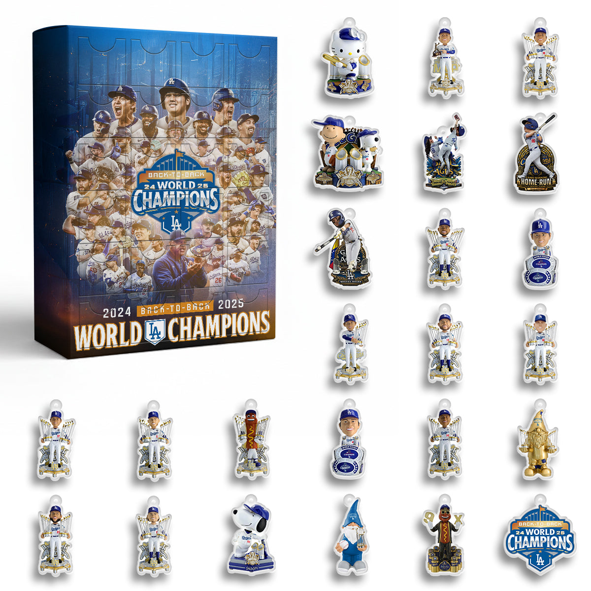 LAD 2025 World Series Champions Advent Calendar