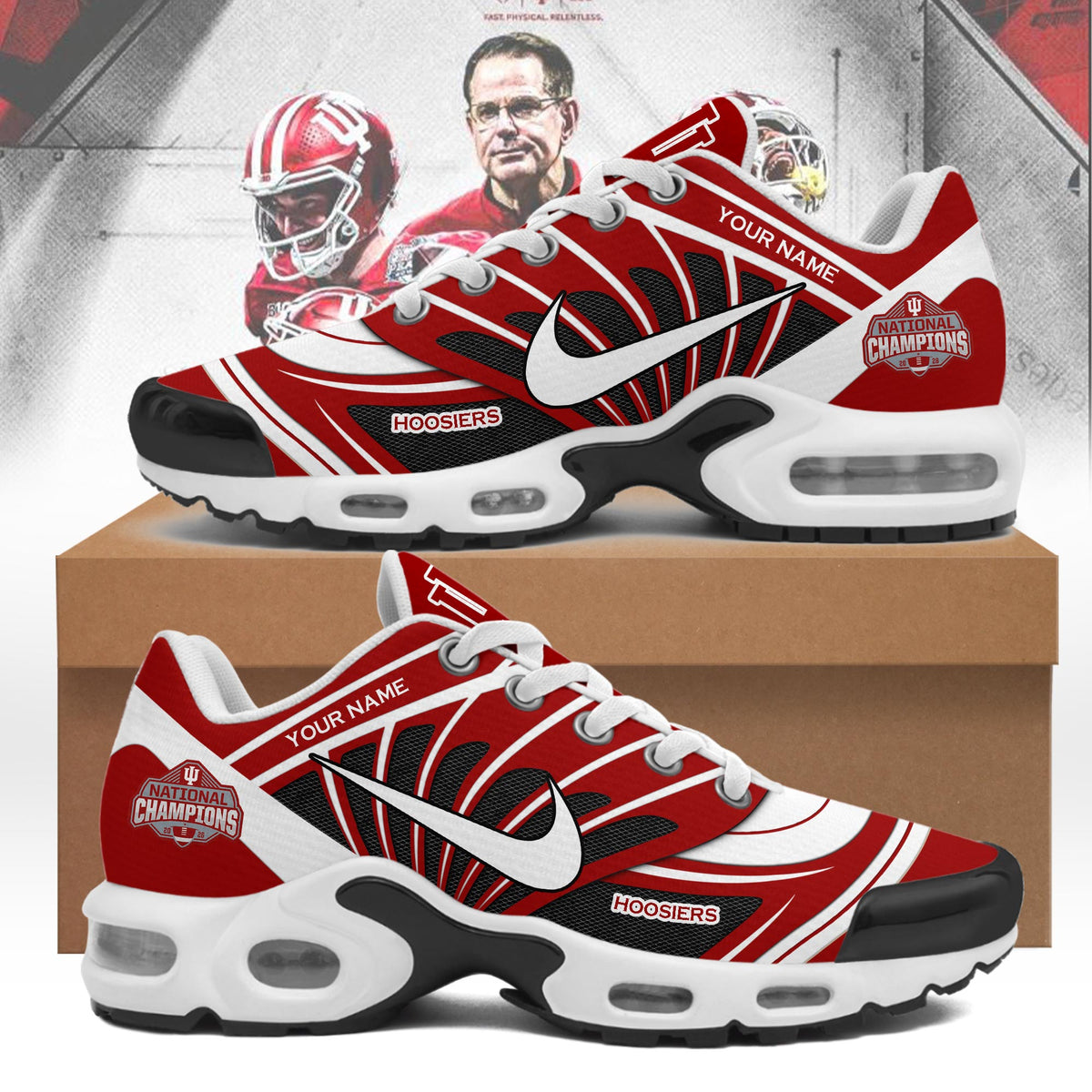 IDH CFP National Champions Personalized Air Max Shoes