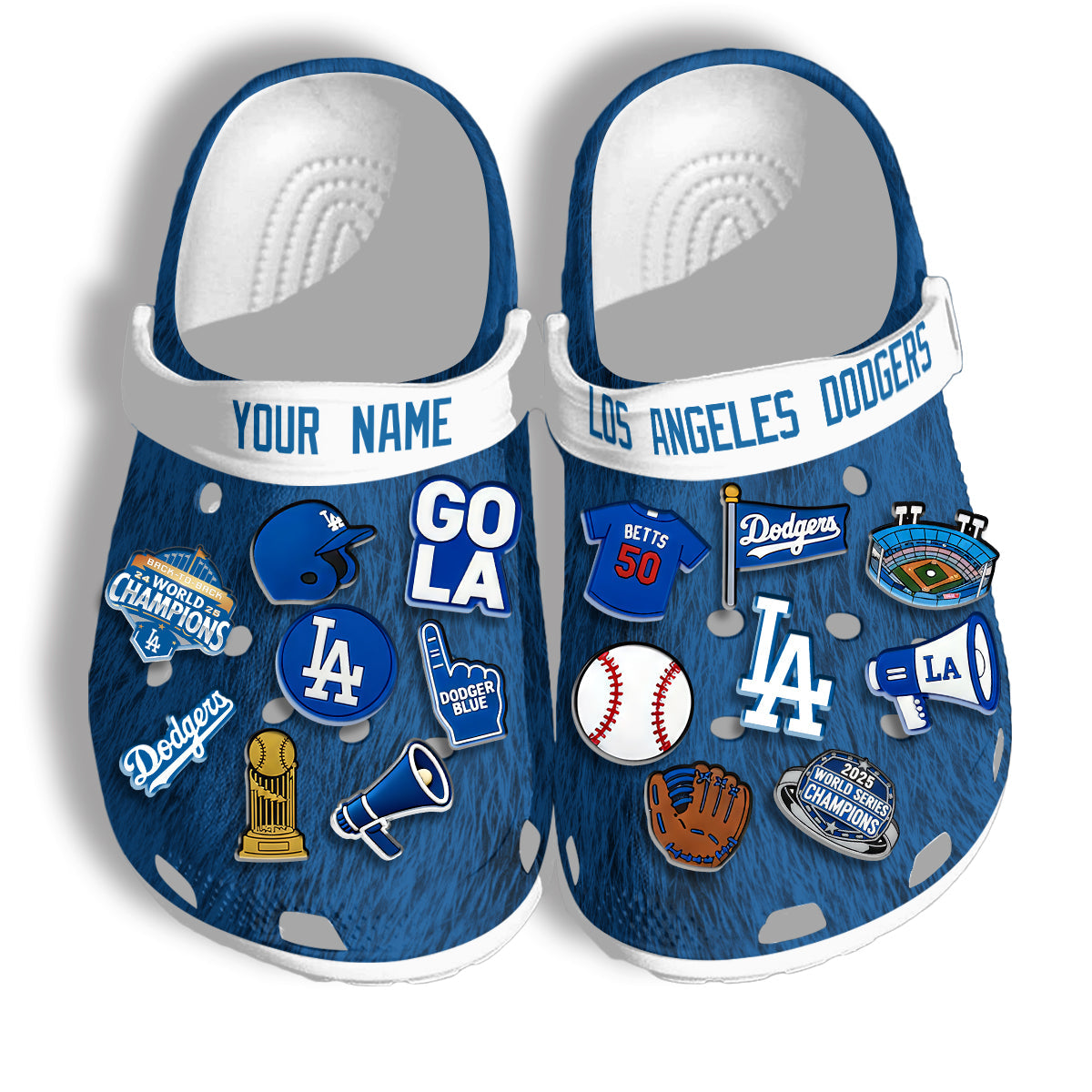 LAD World Series Champions Clogs - Charms Gift Set