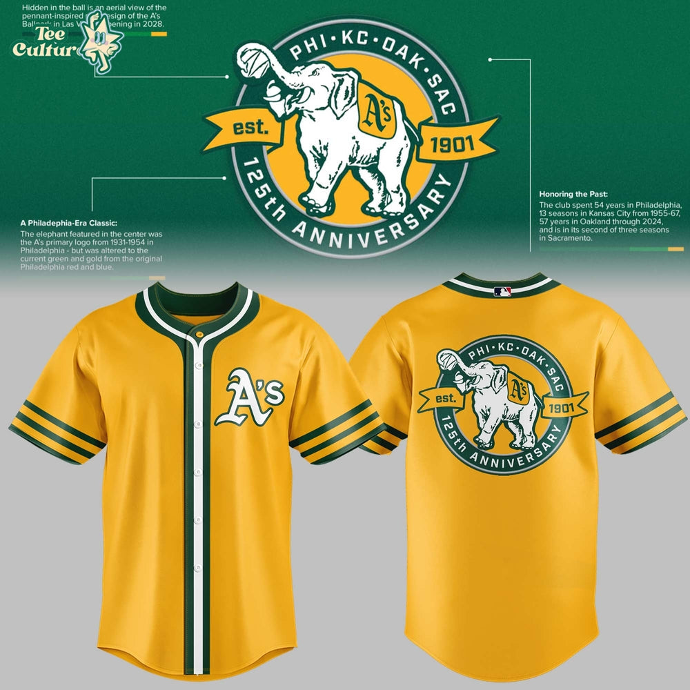 OAK 125th Anniversary Jersey - Printed