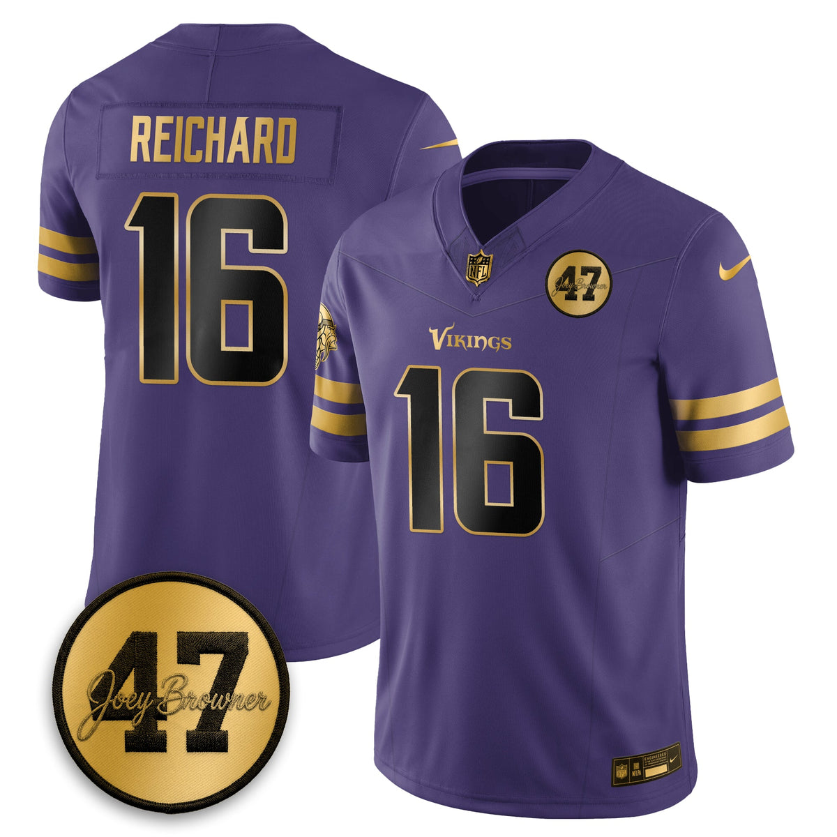 MIN Joey Browner Thank You For Memories - 1960 – 2026 Football Vapor Limited Jersey - All Stitched