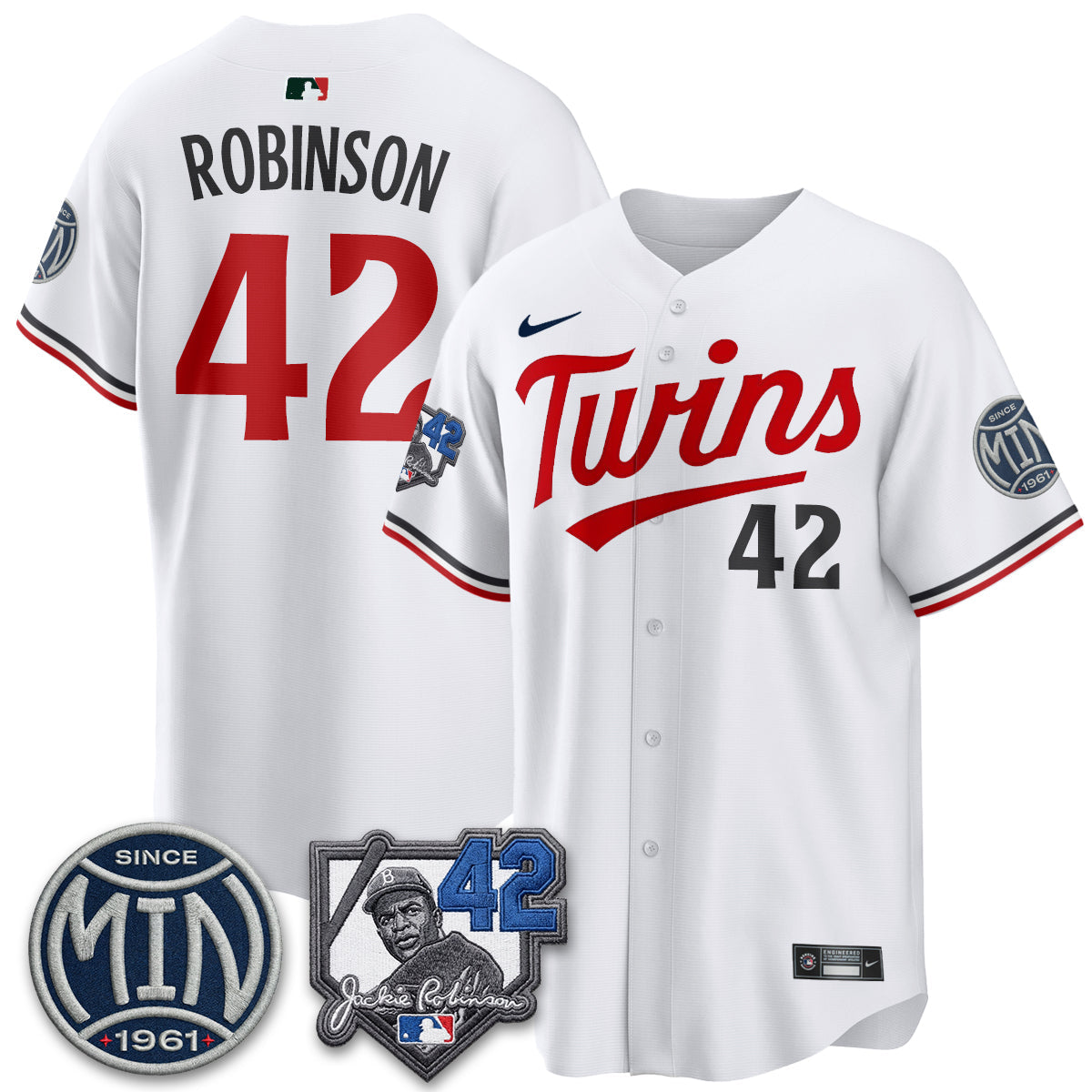 MIN 2026 Jackie Robinson Day Vapor Limited Jersey - All Stitched