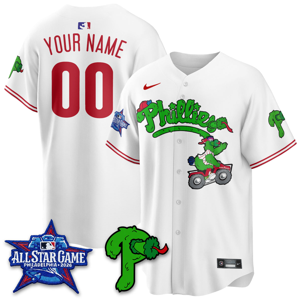 PHI Phanatic Vapor Limited Custom Jersey V2- Stitched