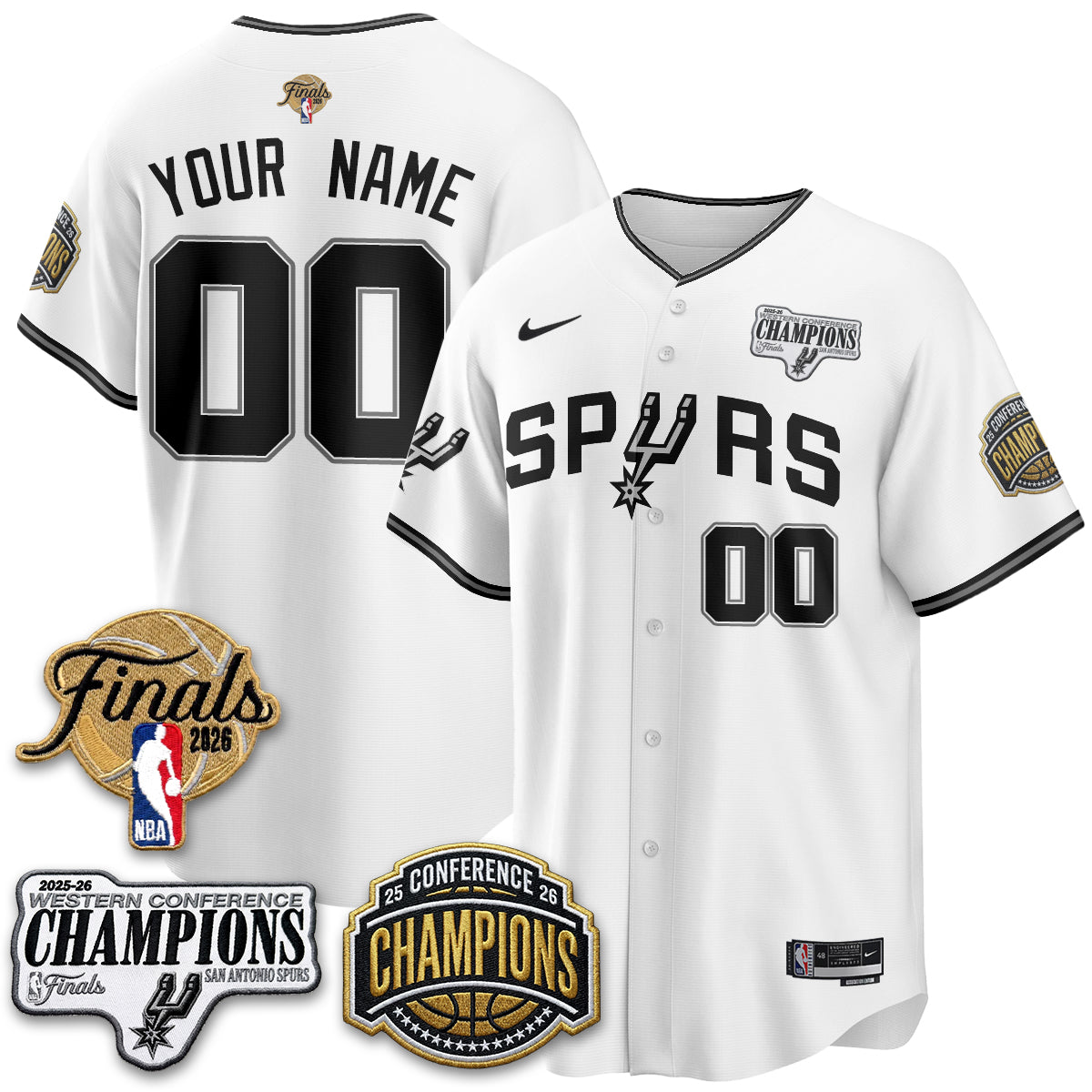 SAS 2026 Basketball Finals Vapor Custom Jersey - Stitched