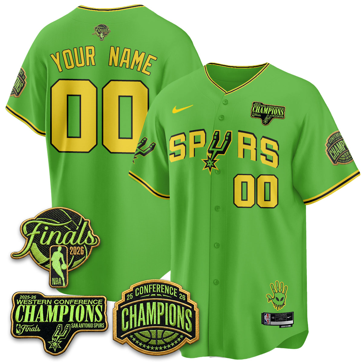 SAS 2026 Basketball Alien Style Vapor Custom Jersey - Stitched