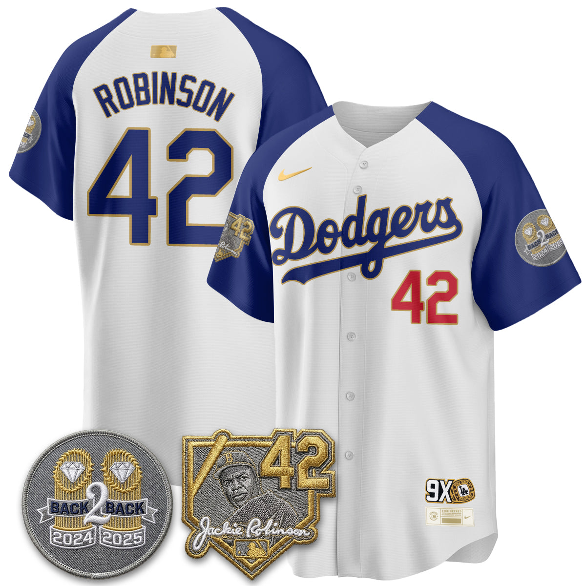 LAD - 2026 Jackie Robinson Day Vapor Limited Jersey - All Stitched