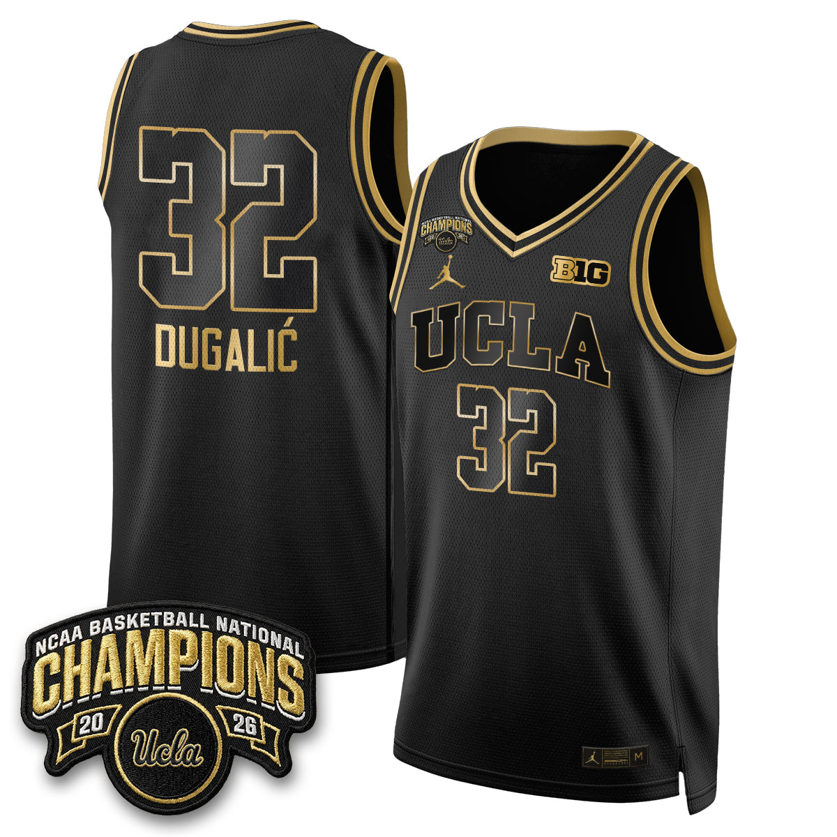 UCLA Women's Basketball Champion 2026 Limited Jersey - All Stitched
