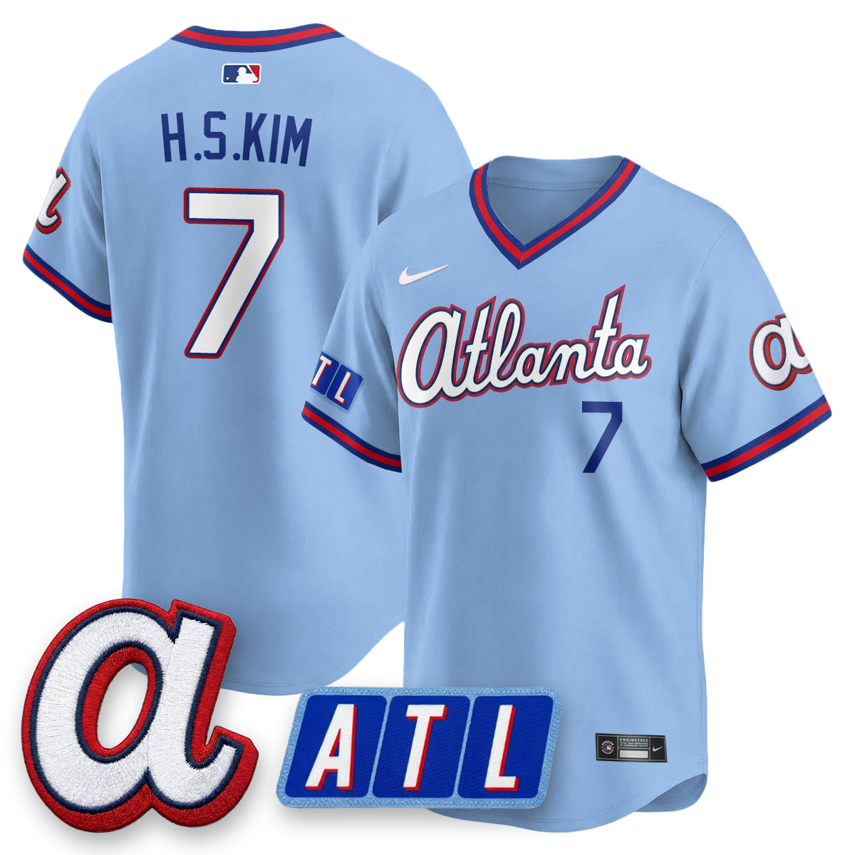 ATL 2026 New Era City Connect Vapor Limited Jersey - All Stitched