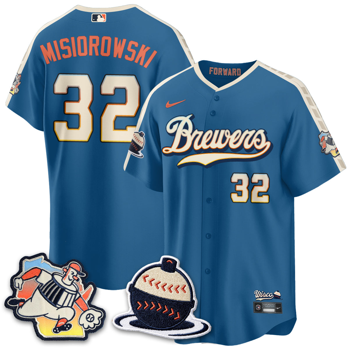 MIL 2026 Brewers City Connect Vapor Limited Jersey - All Stitched