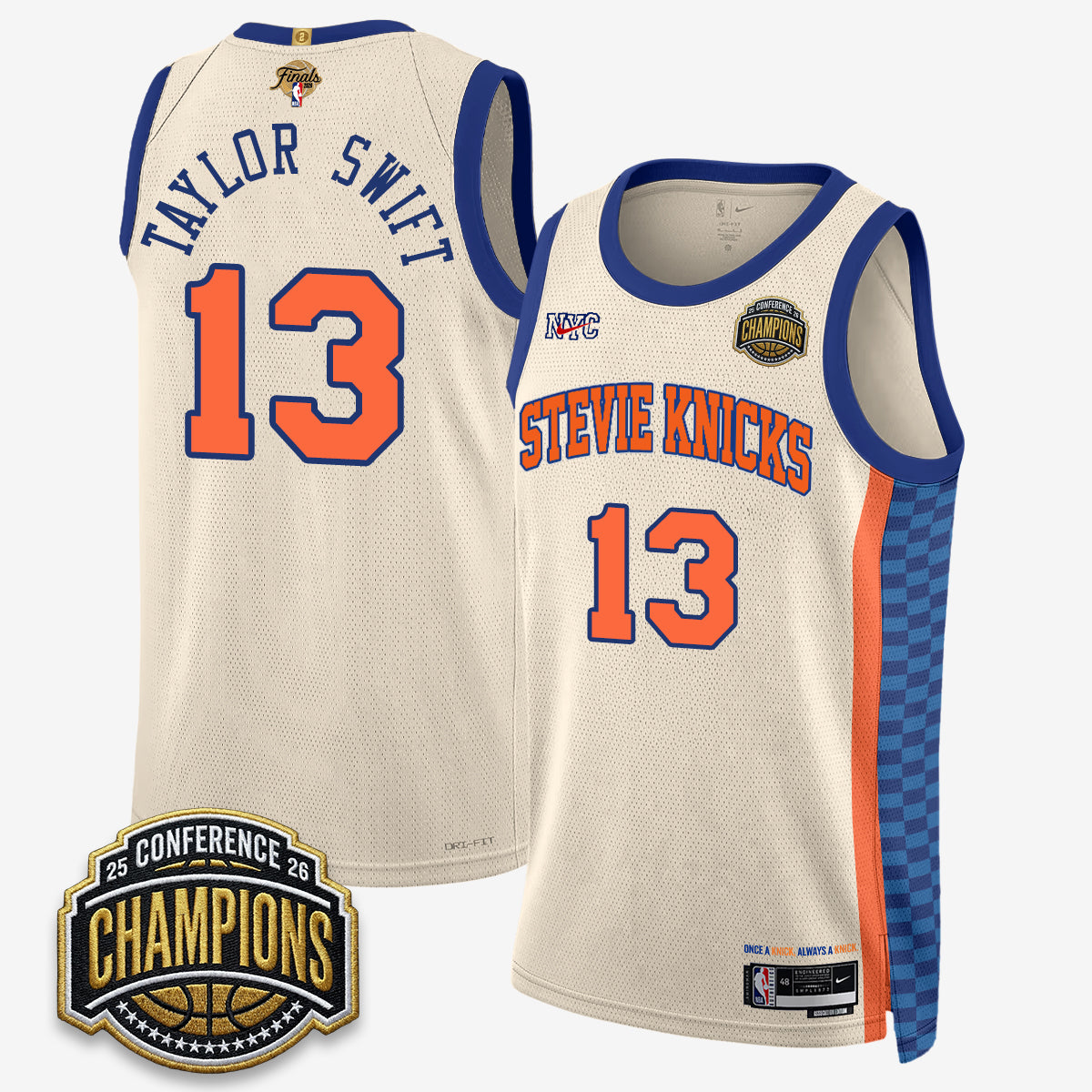 NYK 2026 Finals TS Jersey- Stitched