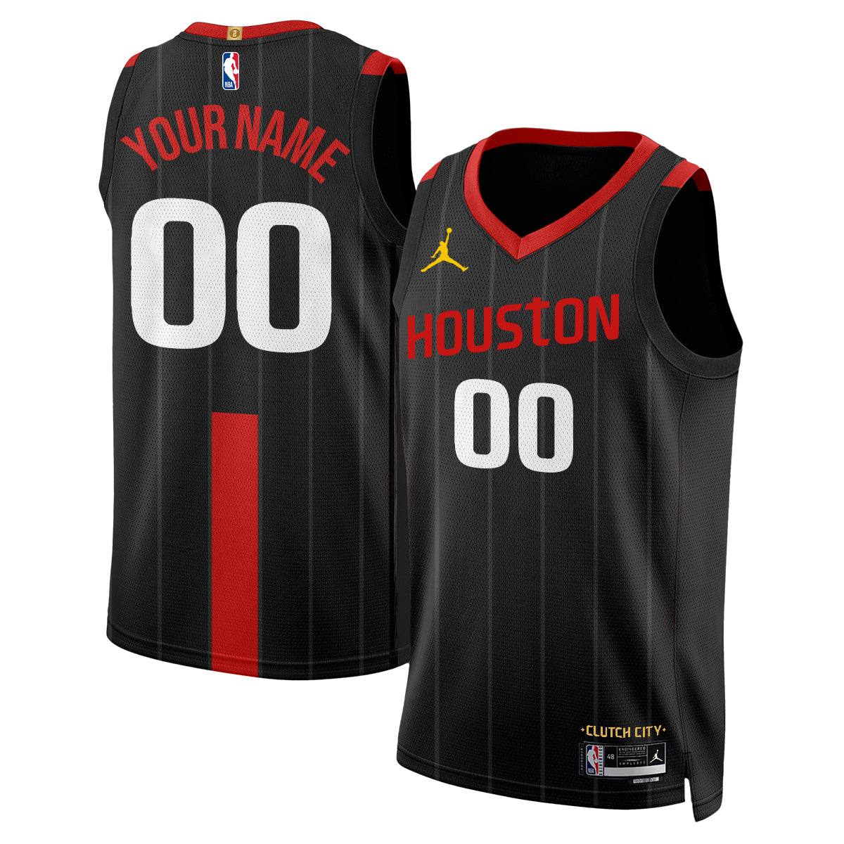 HOU 2026 “Icon Edition” Vapor Custom Jersey -Stitched
