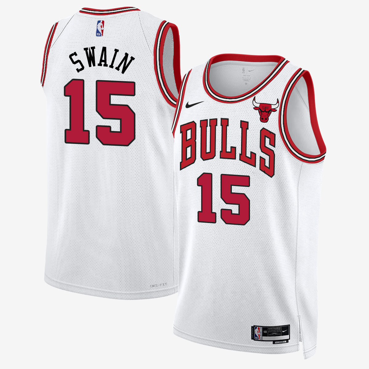 CHI 2026 Basketball Draft Pick #4 & #15 Vapor Jersey - Stitched