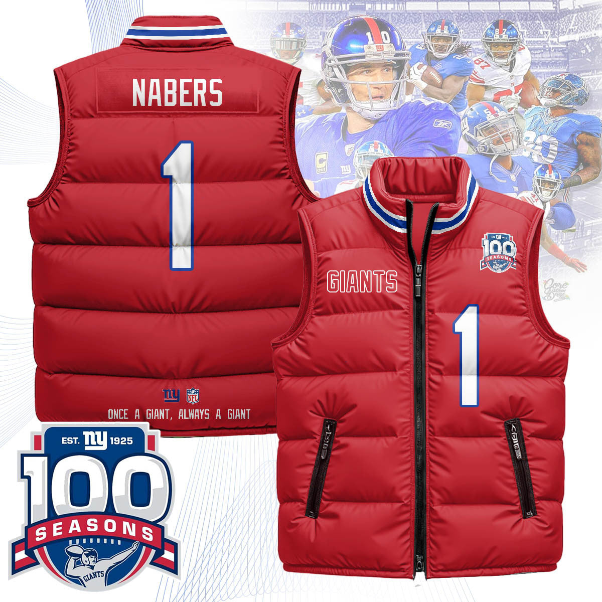 Pittsburgh Steelers Unisex Puffer Vest