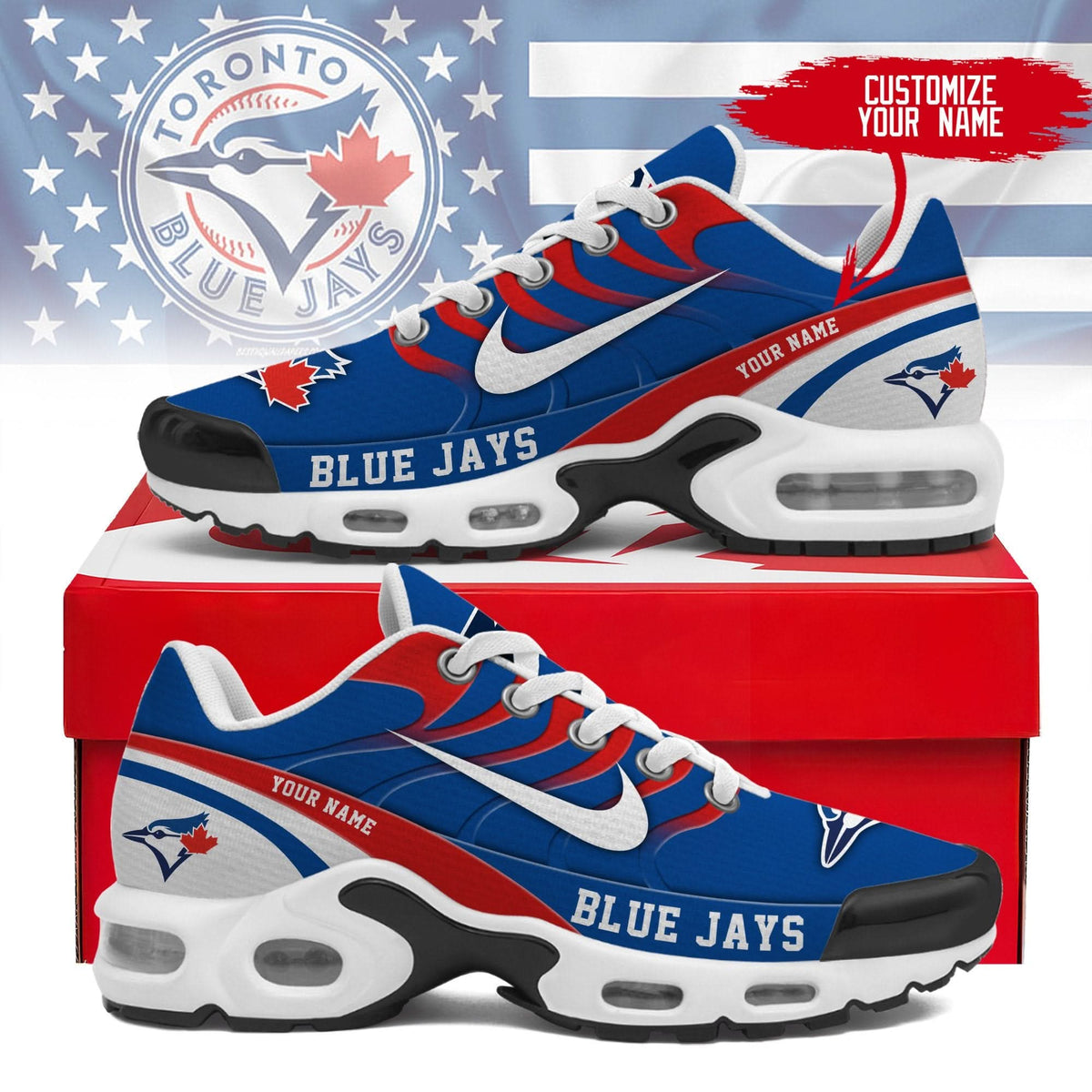 TBJ | Personalized Air Max Shoes TD 300525