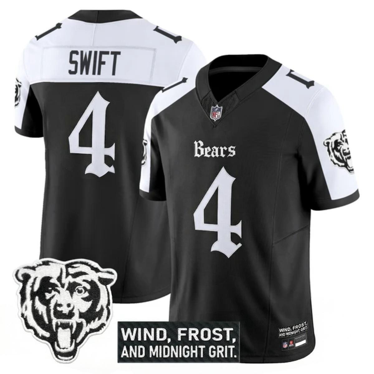 CHI 'Gothic Midway Legacy' Vapor Limited Jersey - All Stitched