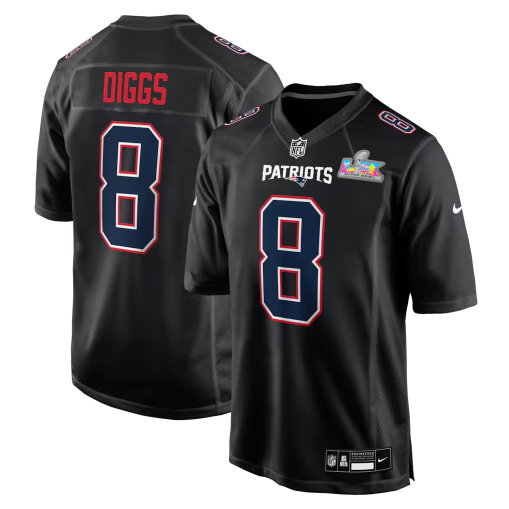 NE Carbon Fashion Game Limited Jersey - All Stitched