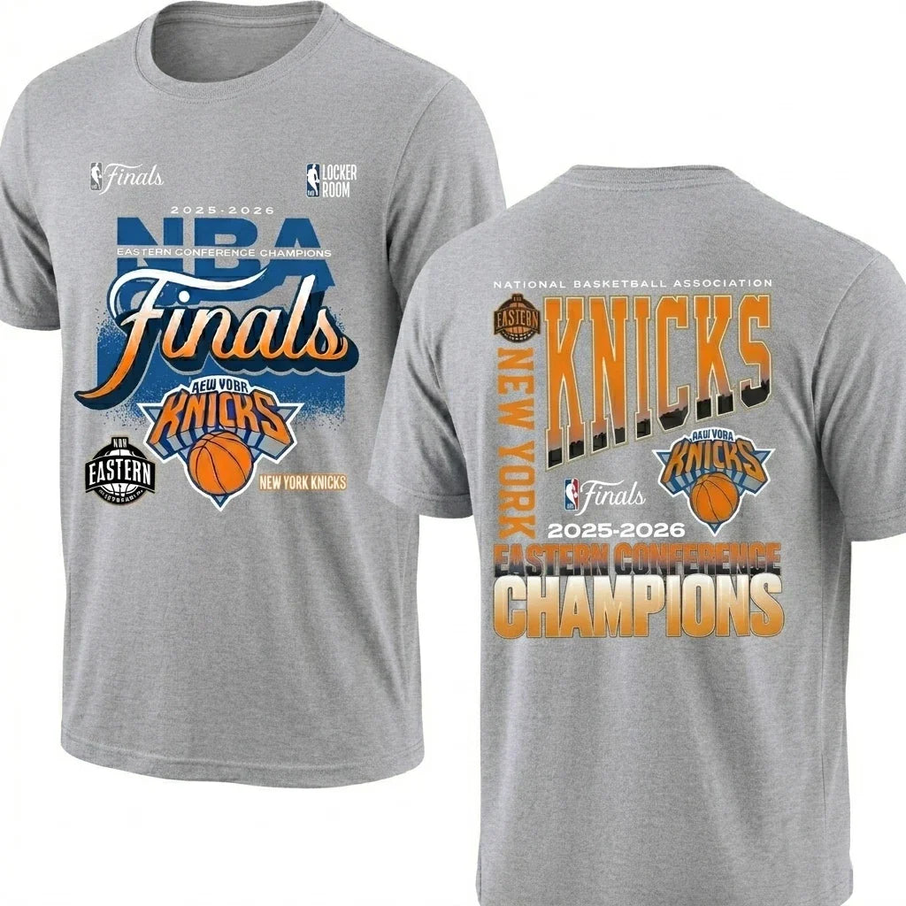 NYK 2026 NBA Finals Printed T-Shirt V4