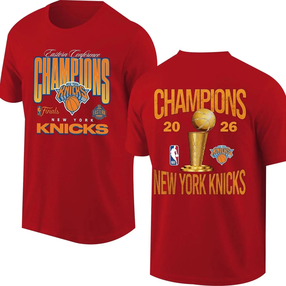 NYK 2026 NBA Finals Printed T-Shirt V3