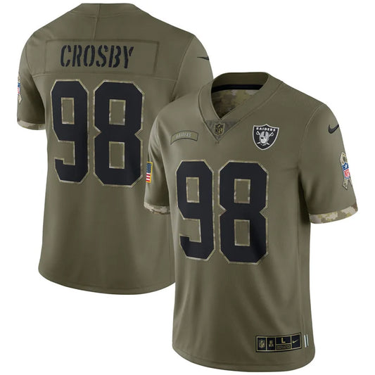 Raiders Salute To Service Player Limited - Olive - All Stitched