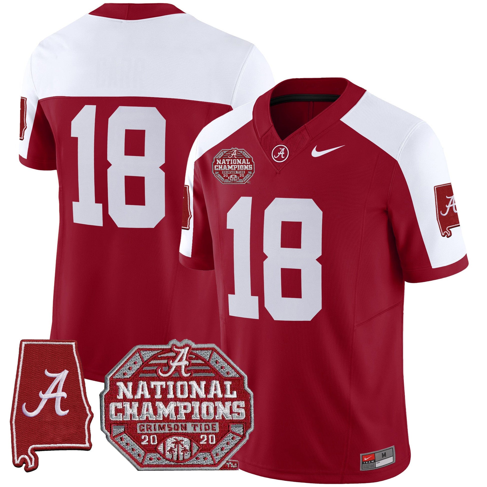 Men's Alabama Crimson Tide Vapor Limited Jersey - All Stitched