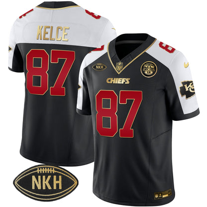 Men's Chiefs NKH Patch 2023 Vapor Limited Jersey - All Stitched