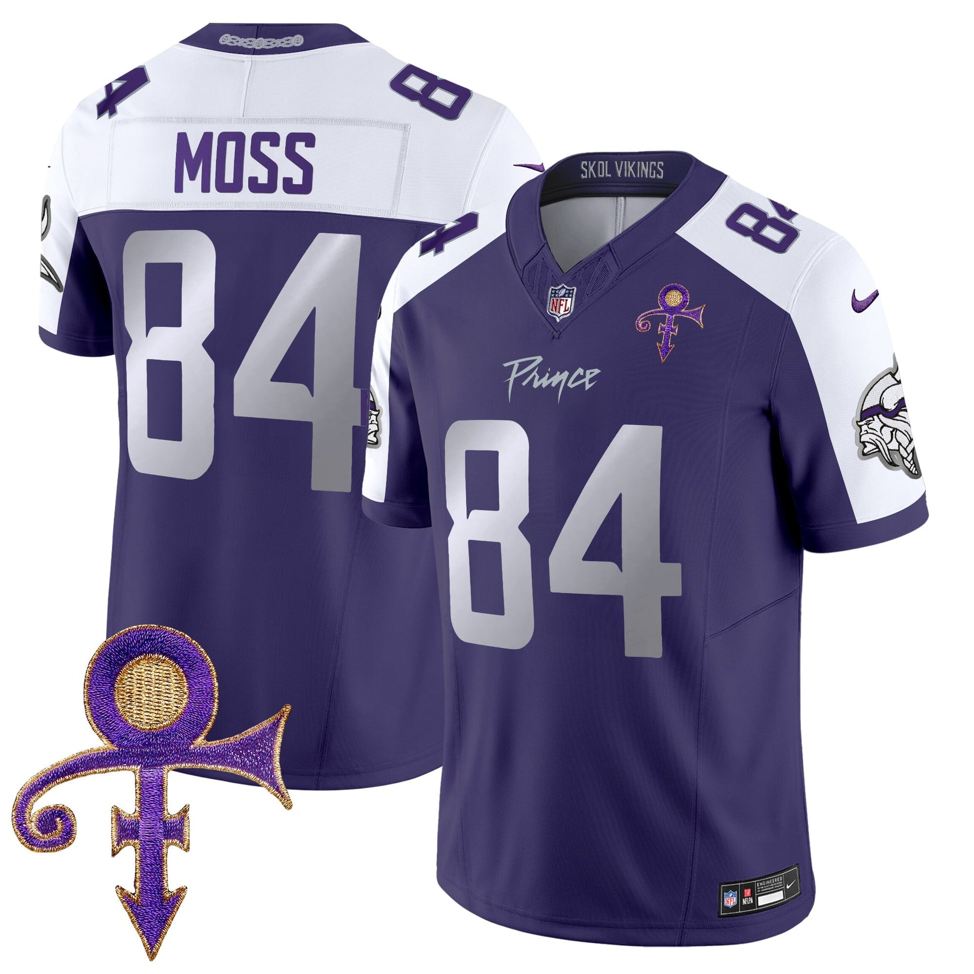 Men's Minnesota Vikings 2024 Prince Vapor Limited Jersey - All Stitched