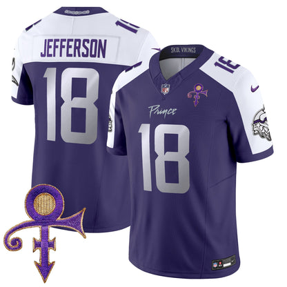 Men's Minnesota Vikings 2024 Prince Vapor Limited Jersey - All Stitched