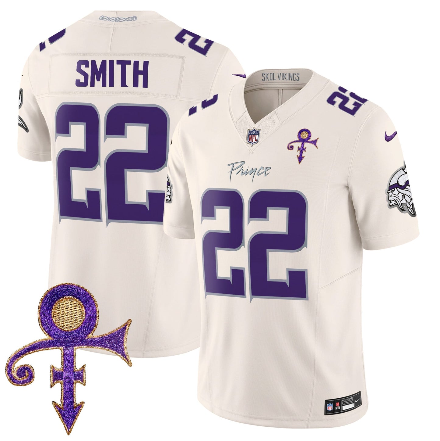 Men's Minnesota Vikings 2024 Prince Vapor Limited Jersey - All Stitched