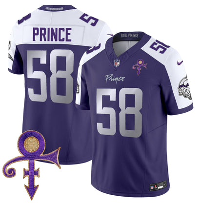 Men's Minnesota Vikings 2024 Prince Vapor Limited Jersey - All Stitched