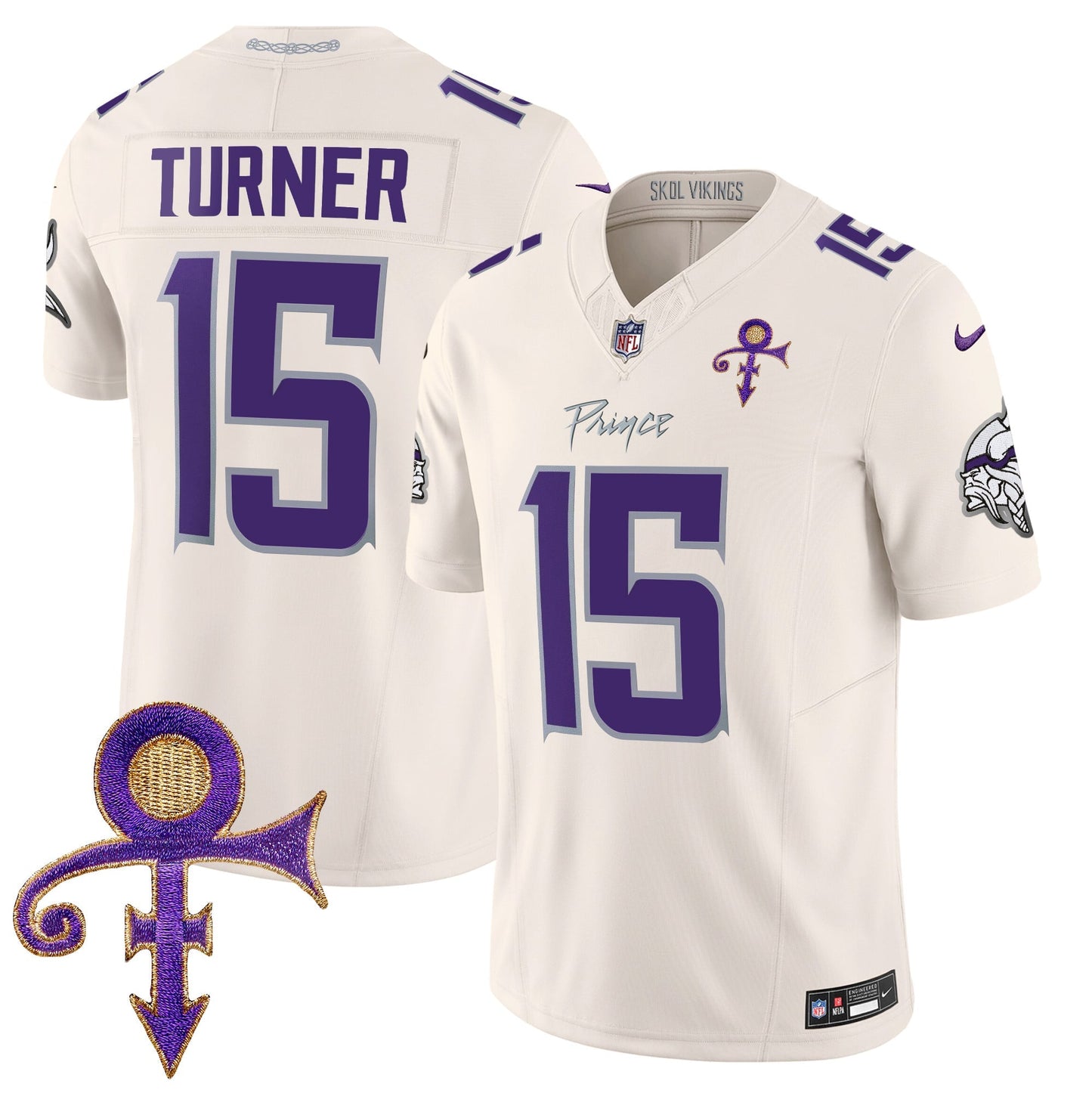 Men's Minnesota Vikings 2024 Prince Vapor Limited Jersey - All Stitched