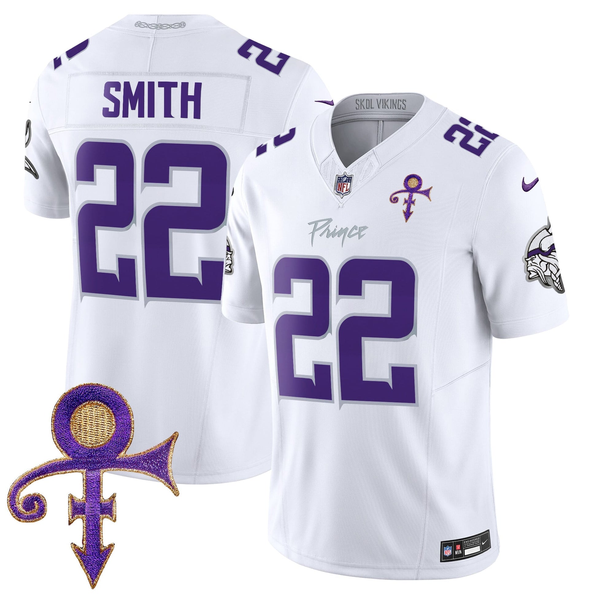 Men's Minnesota Vikings 2024 Prince Vapor Limited Jersey - All Stitched