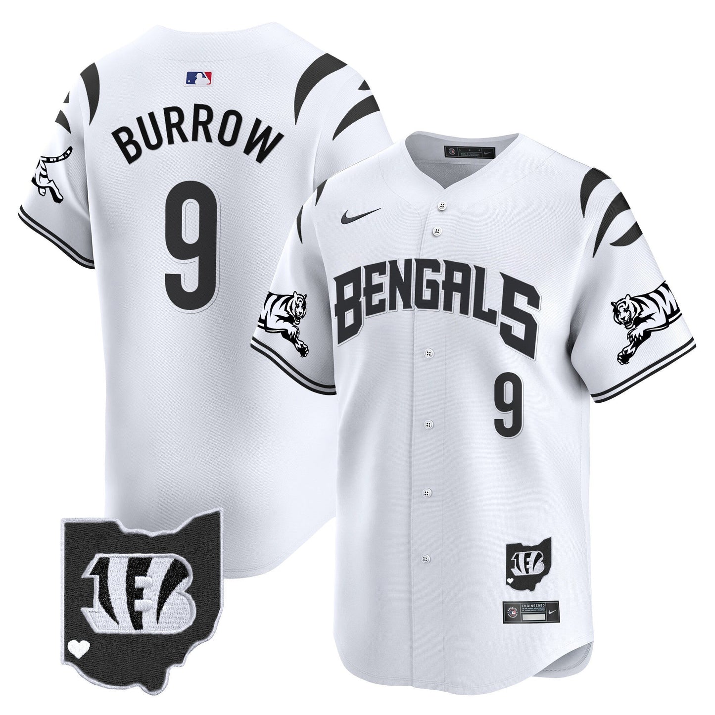 Men's Bengals Vapor Premier Limited Jersey - All Stitched