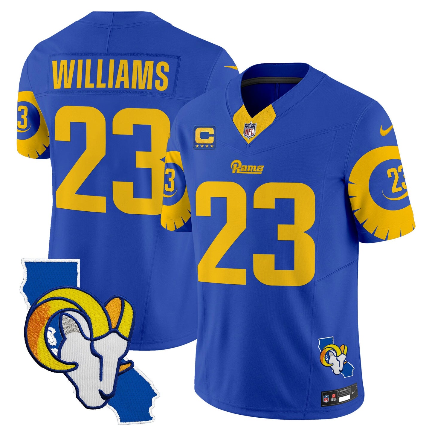 Men's Rams Special Vapor Limited Jersey V2 - All Stitched