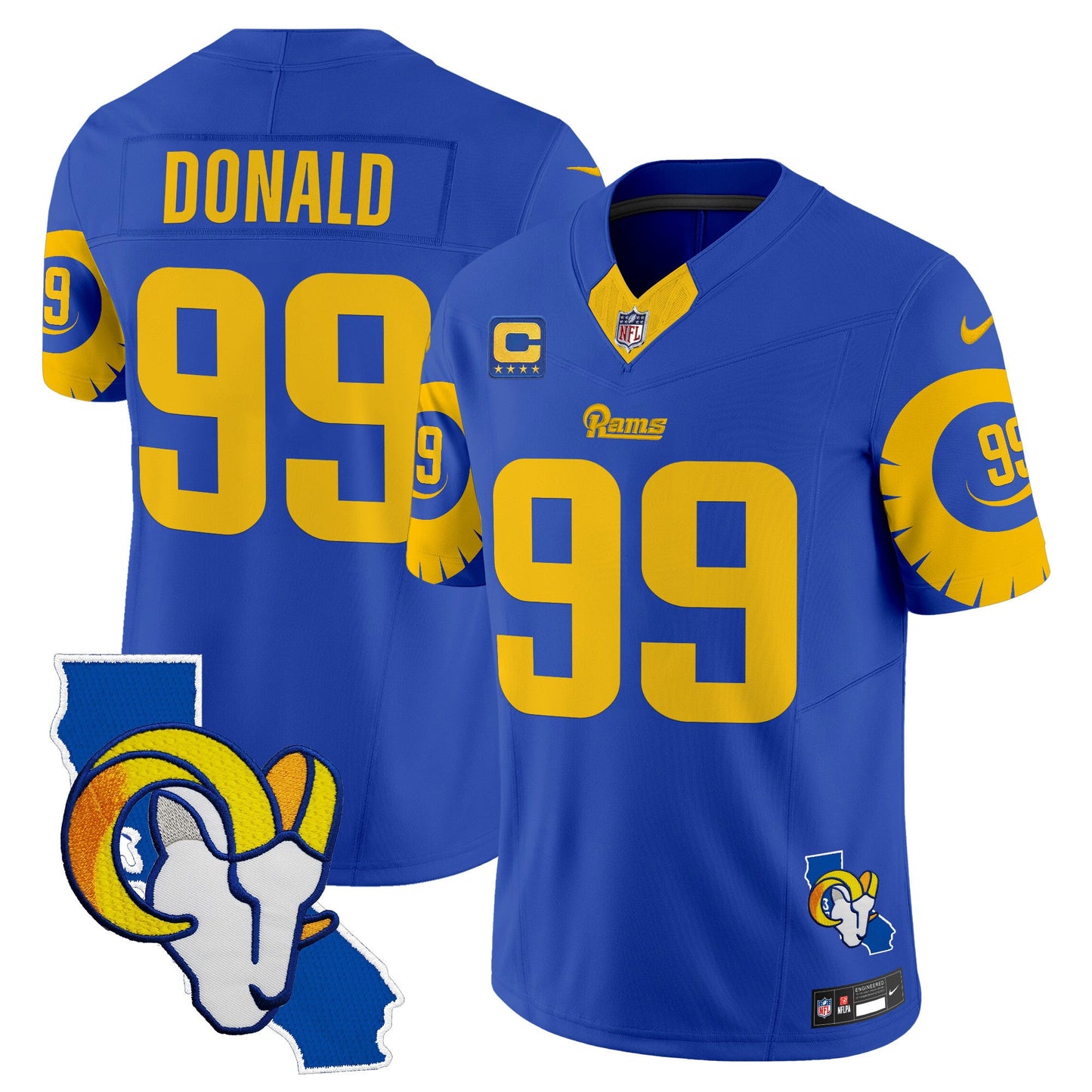 Men's Rams Special Vapor Limited Jersey V2 - All Stitched