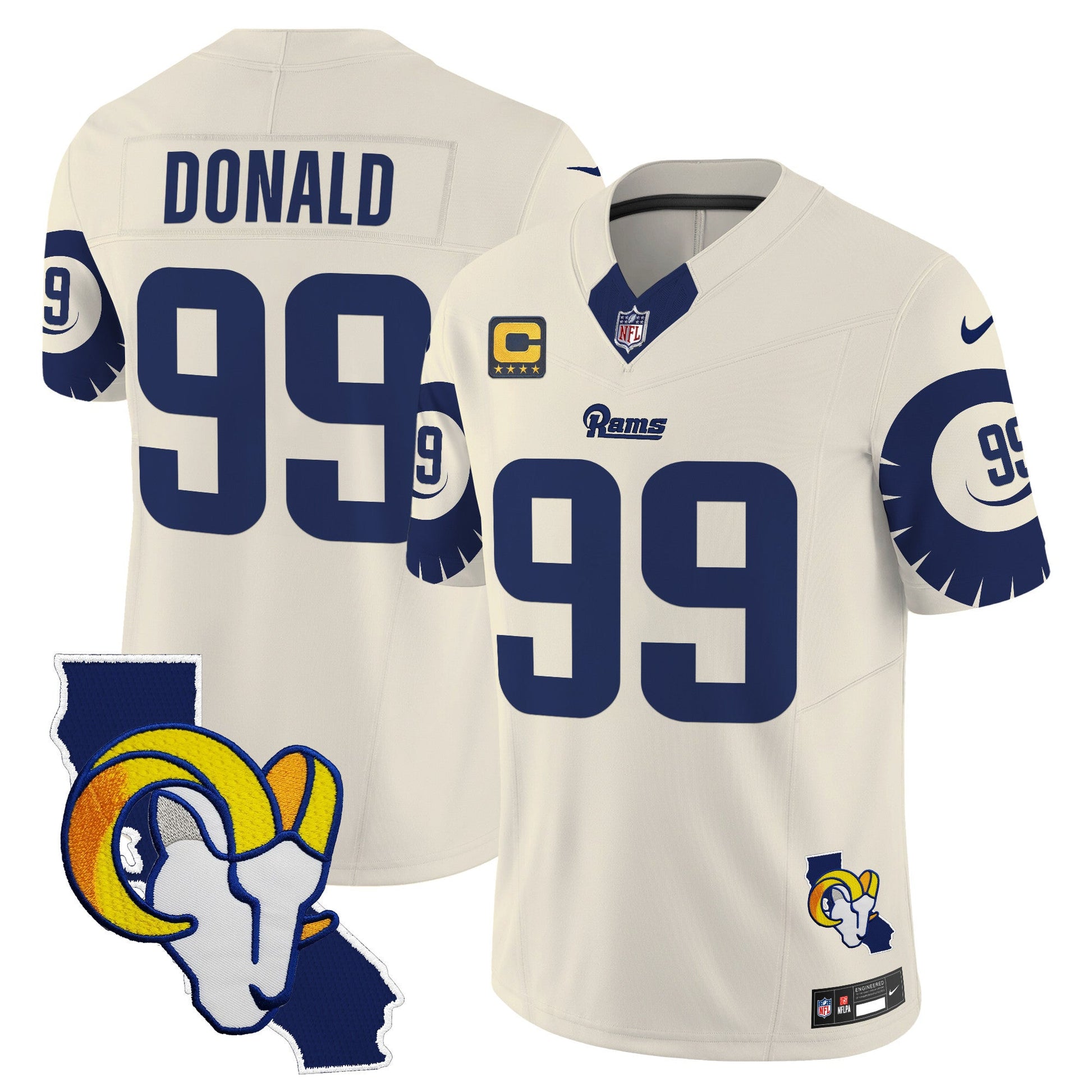 Men's Rams Special Vapor Limited Jersey V2 - All Stitched