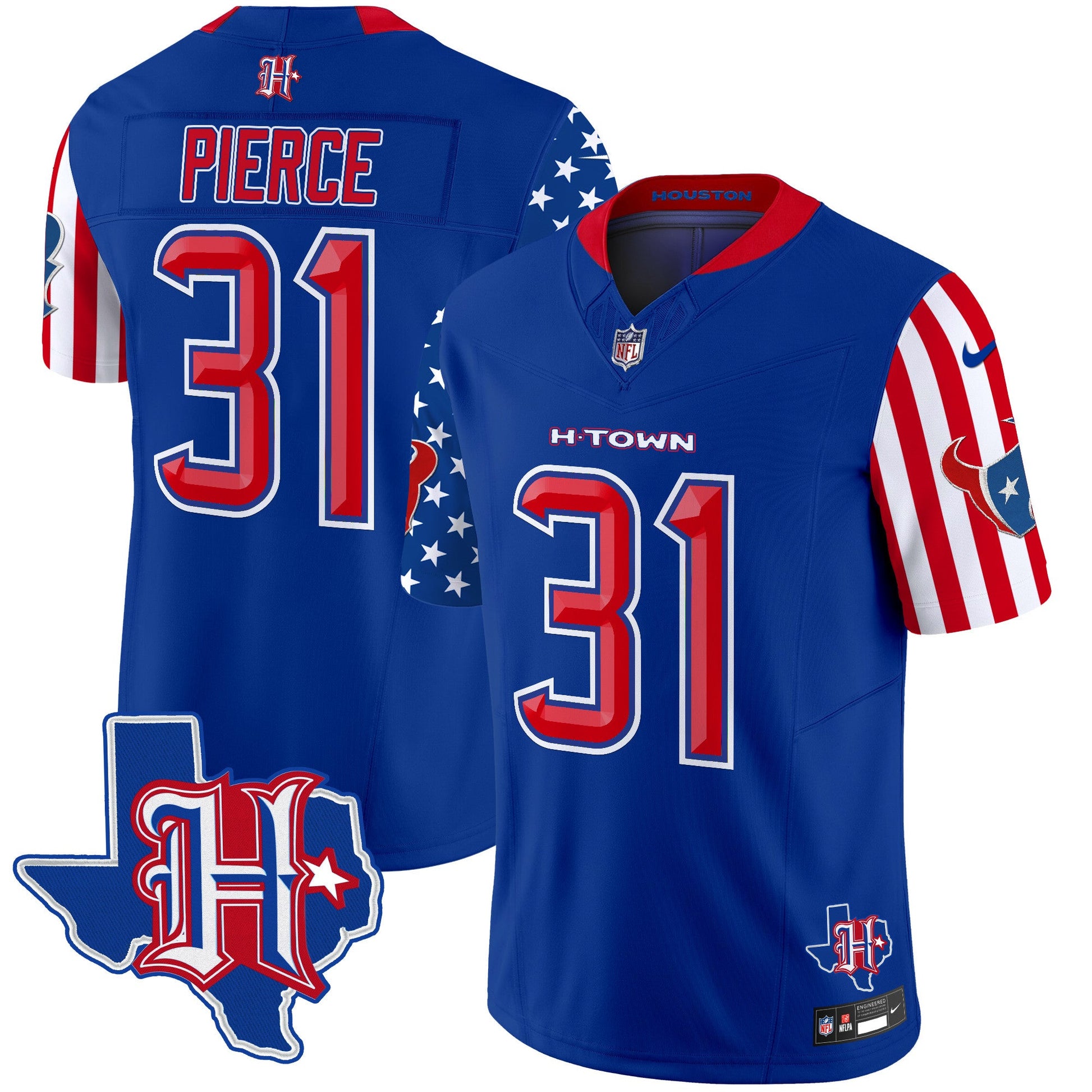 Men's Houston Texans American Style Vapor Limited Jersey - All Stitched