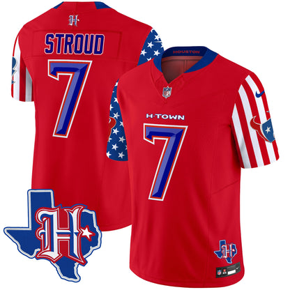 Men's Houston Texans American Style Vapor Limited Jersey - All Stitched