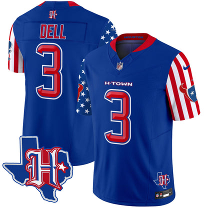 Men's Houston Texans American Style Vapor Limited Jersey - All Stitched