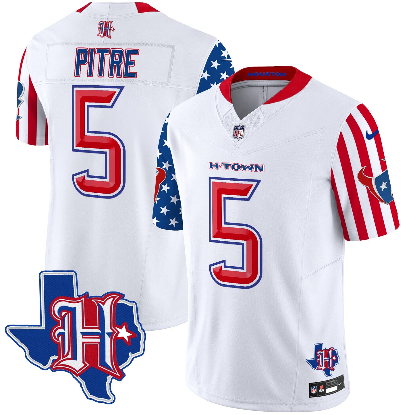 Men's Houston Texans American Style Vapor Limited Jersey - All Stitched